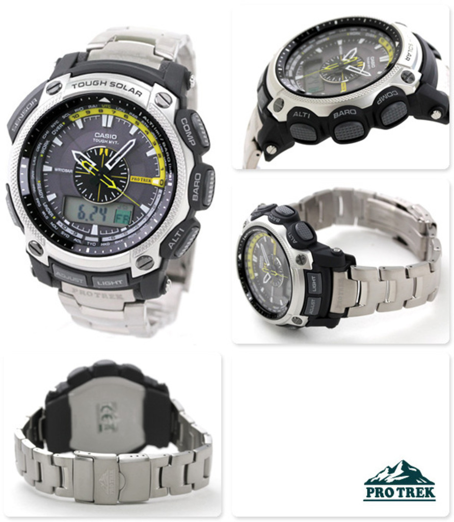 Годинник Casio PRO TREK PRW-5000T-7ER - Зображення 6