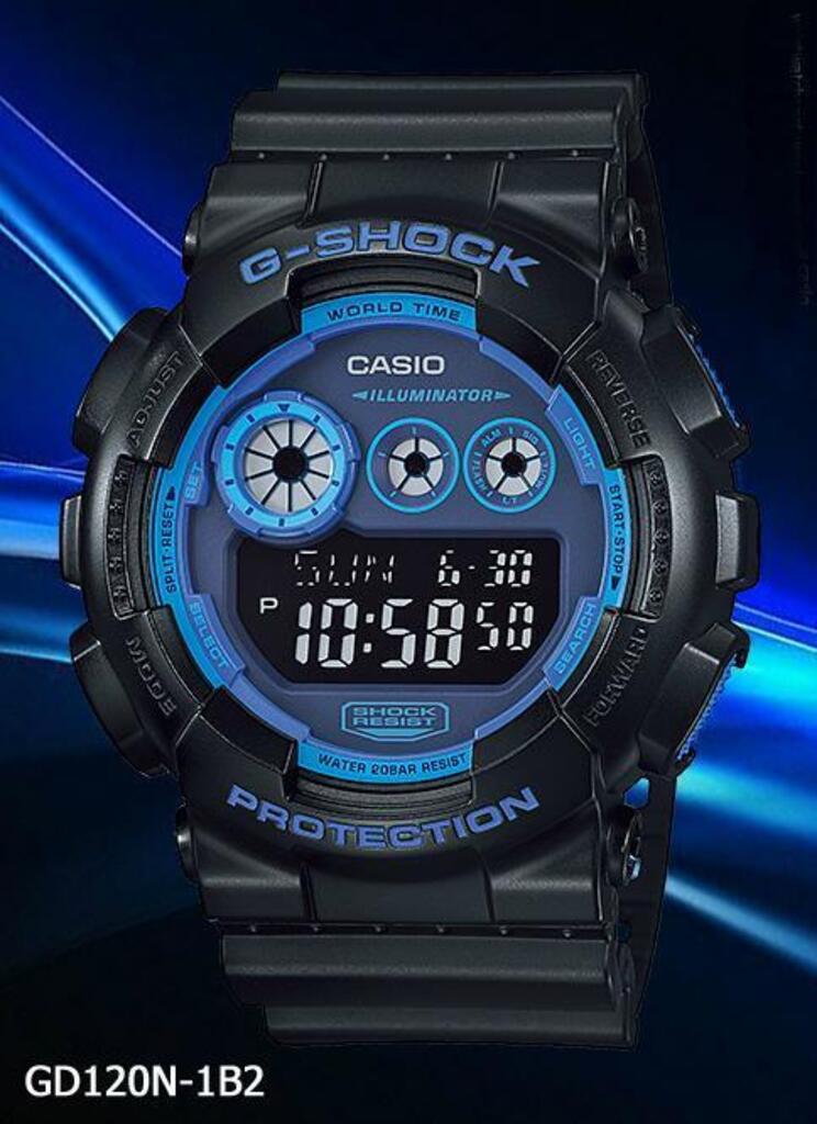 Годинник Casio G-SHOCK Classic GD-120N-1B2ER - Зображення 4