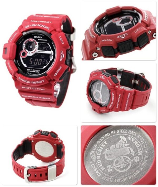 Годинник Casio G-SHOCK Master of G G-9300RD-4ER - Зображення 3