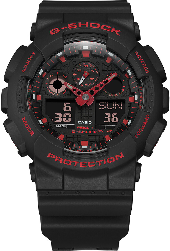 Годинник Casio G-SHOCK Classic GA-100BNR-1AER - Зображення 2