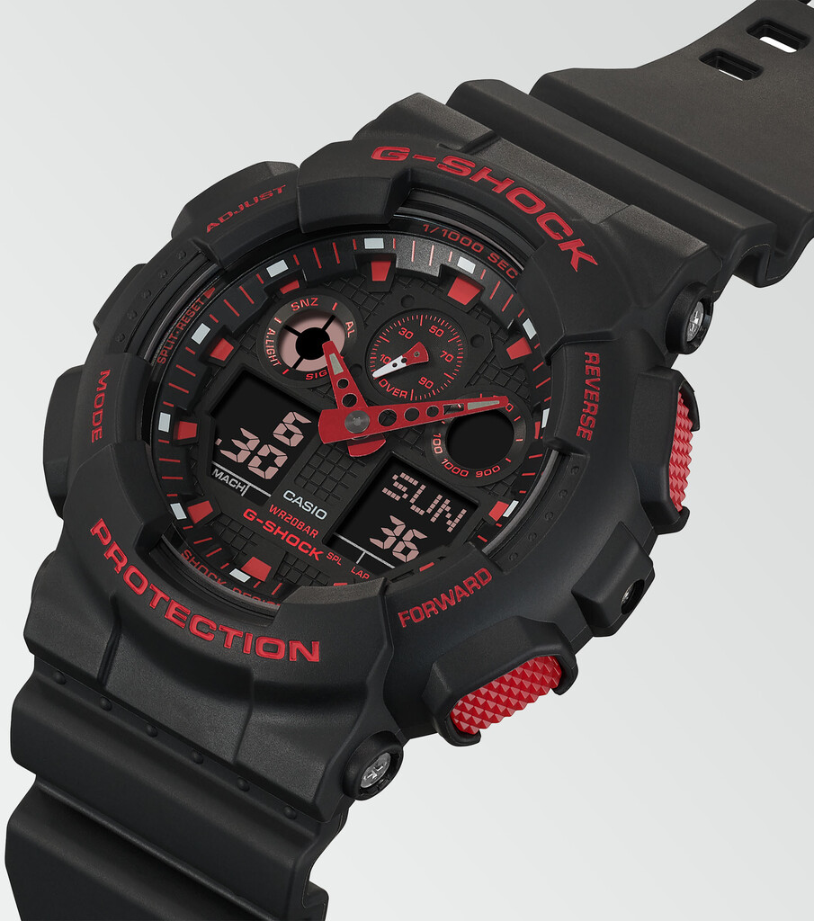 Годинник Casio G-SHOCK Classic GA-100BNR-1AER - Зображення 3