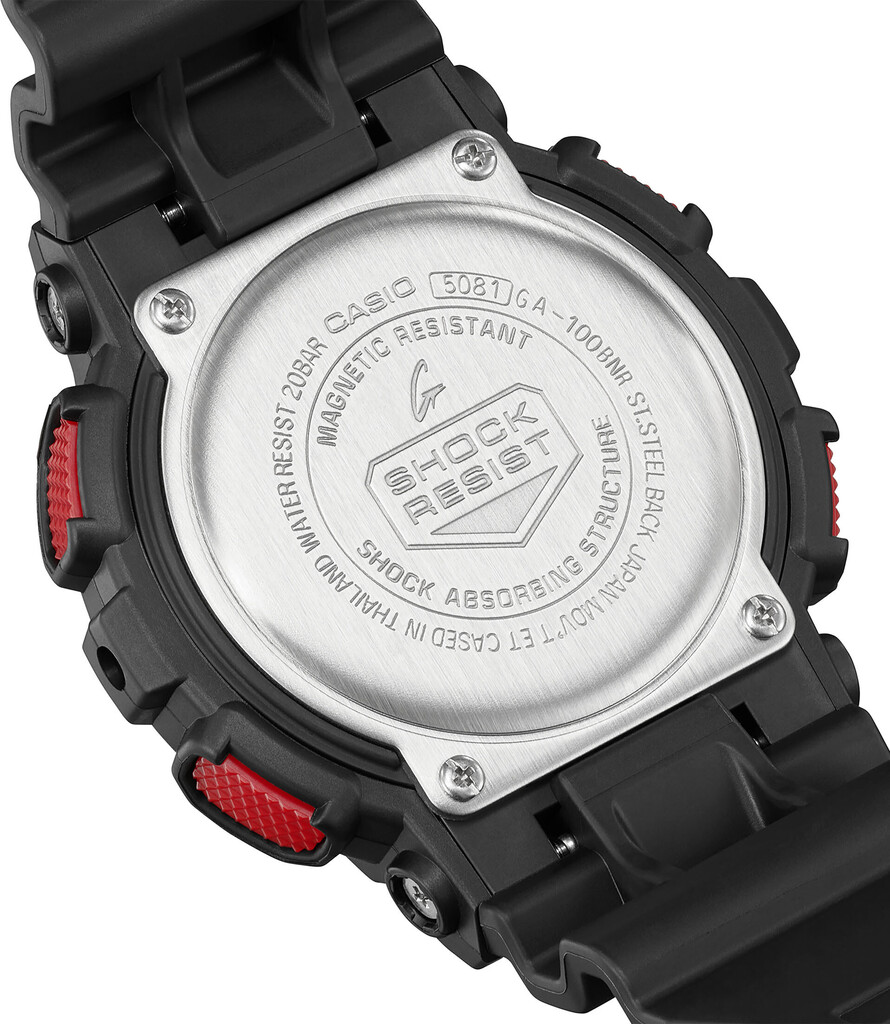 Годинник Casio G-SHOCK Classic GA-100BNR-1AER - Зображення 7